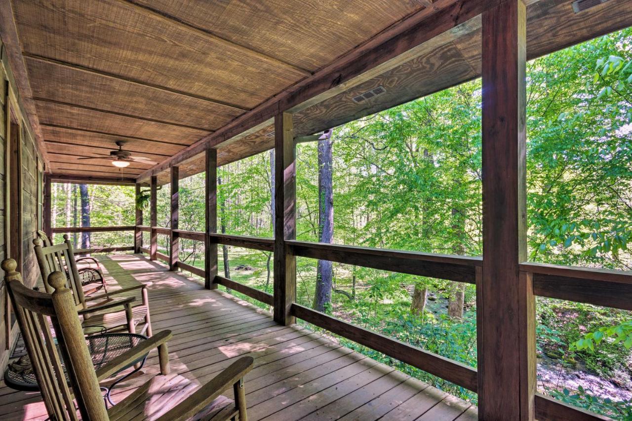 Creekside Marietta Cabin Retreat With Fire Pit! Slater-Marietta Ngoại thất bức ảnh