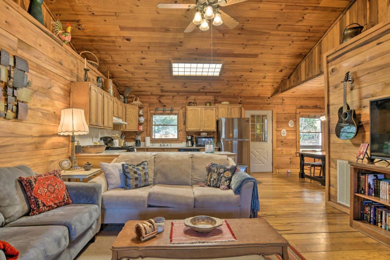 Creekside Marietta Cabin Retreat With Fire Pit! Slater-Marietta Ngoại thất bức ảnh