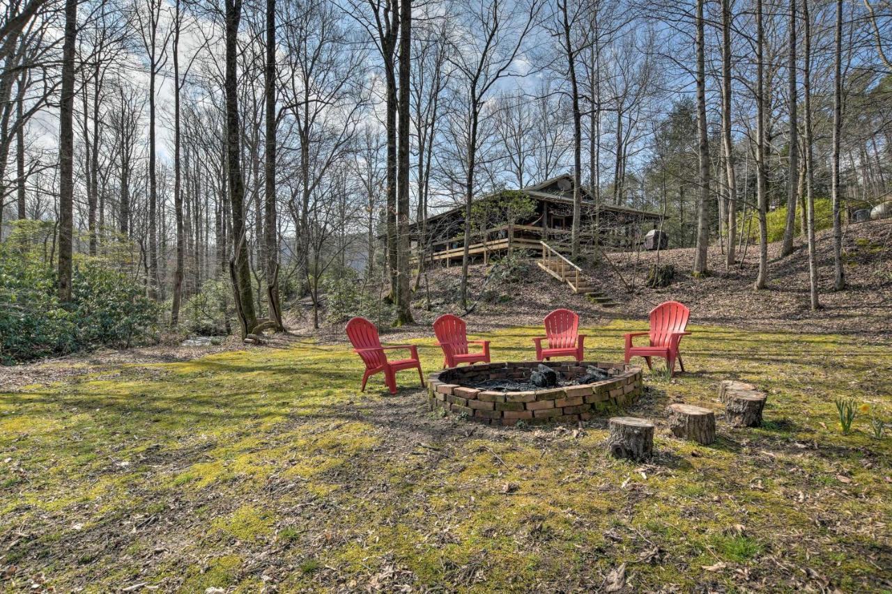Creekside Marietta Cabin Retreat With Fire Pit! Slater-Marietta Ngoại thất bức ảnh