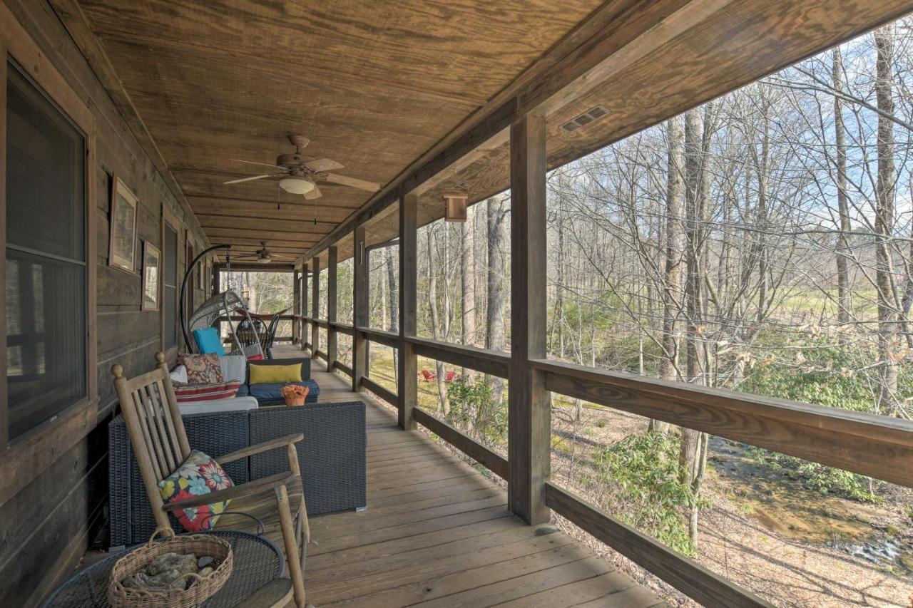 Creekside Marietta Cabin Retreat With Fire Pit! Slater-Marietta Ngoại thất bức ảnh