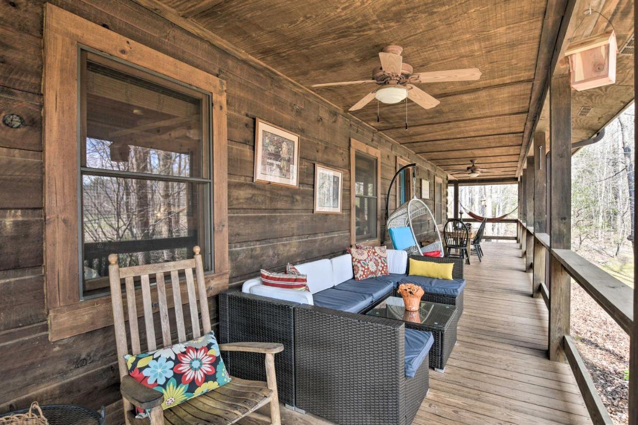 Creekside Marietta Cabin Retreat With Fire Pit! Slater-Marietta Ngoại thất bức ảnh