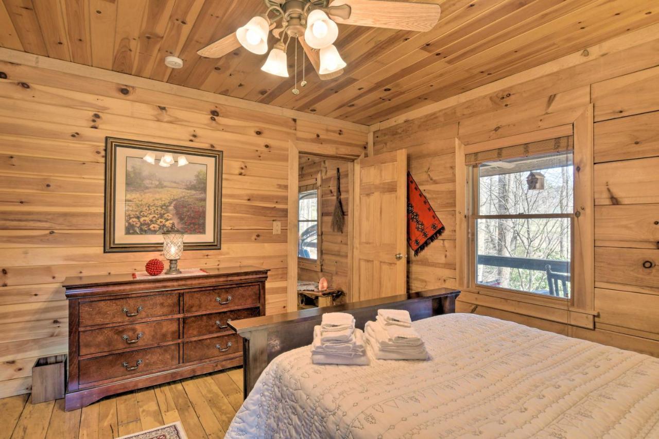 Creekside Marietta Cabin Retreat With Fire Pit! Slater-Marietta Ngoại thất bức ảnh